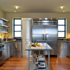 Custom Stainless Steel Kitchen Cabinets with Drawers with Doors for Storage