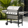 Custom Cast Iron Grill Outdoor Stainless Steel Bbq Gas Grill