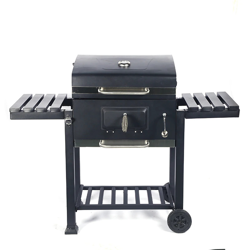 Custom Easy-to-clean Outdoor Height-adjustable Picnic Barbecue Charcoal Grill