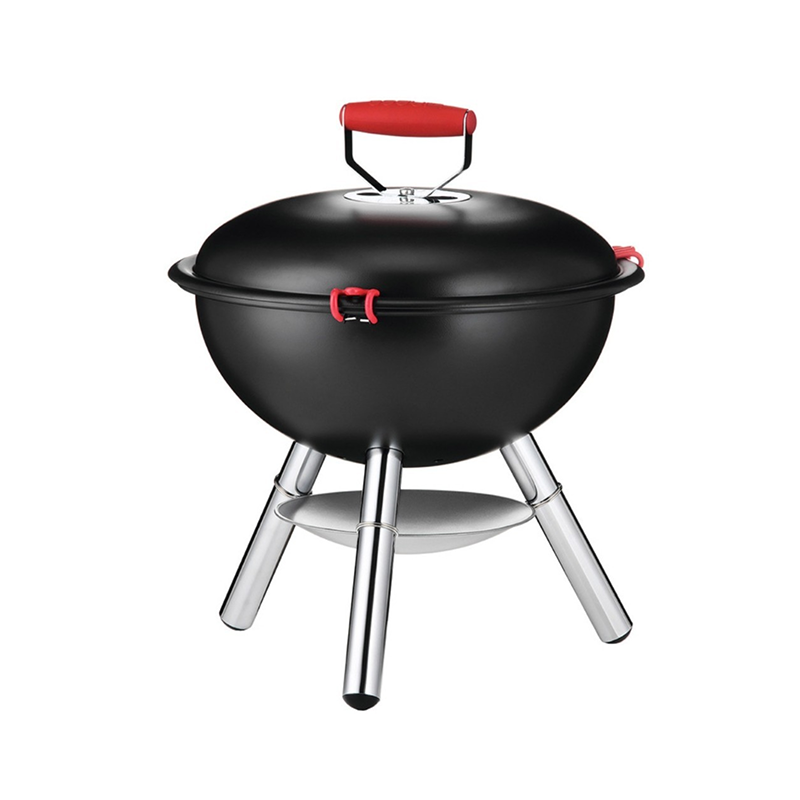 Multi Color Table Top Portable Charcoal Fire Kettle Grill Round Griddle Charcoal Bbq Grill