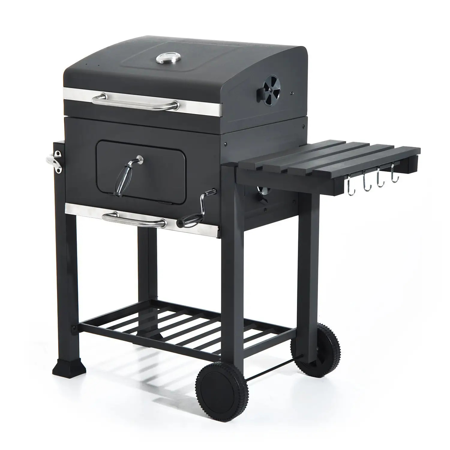 Custom Easy-to-clean Outdoor Height-adjustable Picnic Barbecue Charcoal Grill