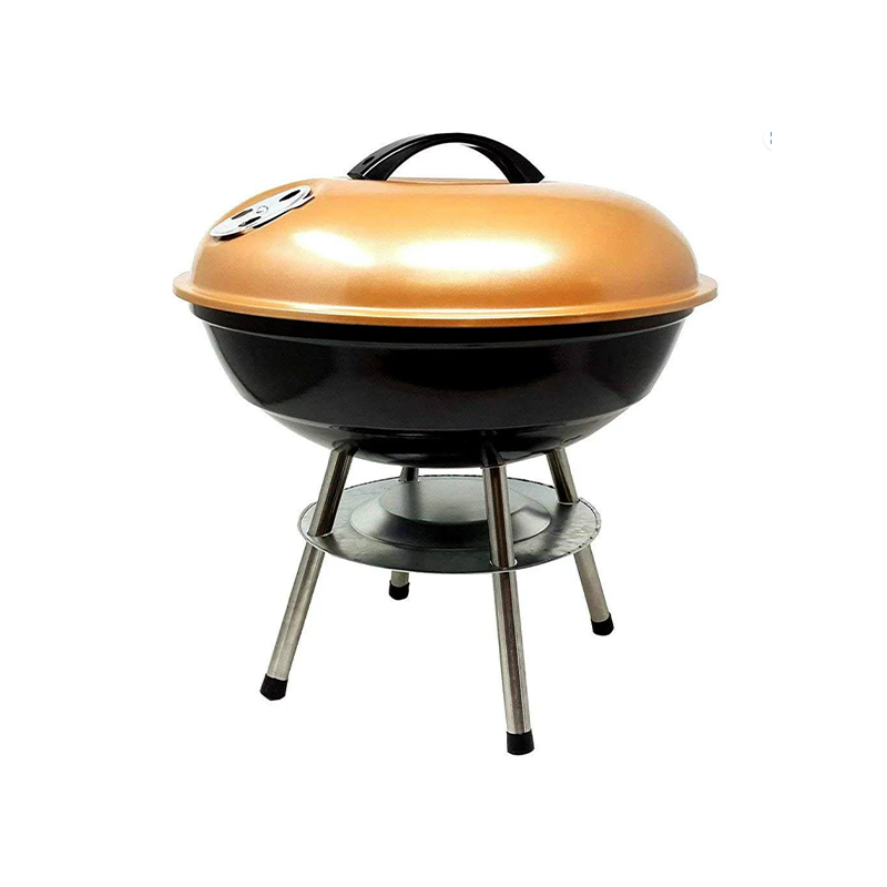 Multi Color Table Top Portable Charcoal Fire Kettle Grill Round Griddle Charcoal Bbq Grill