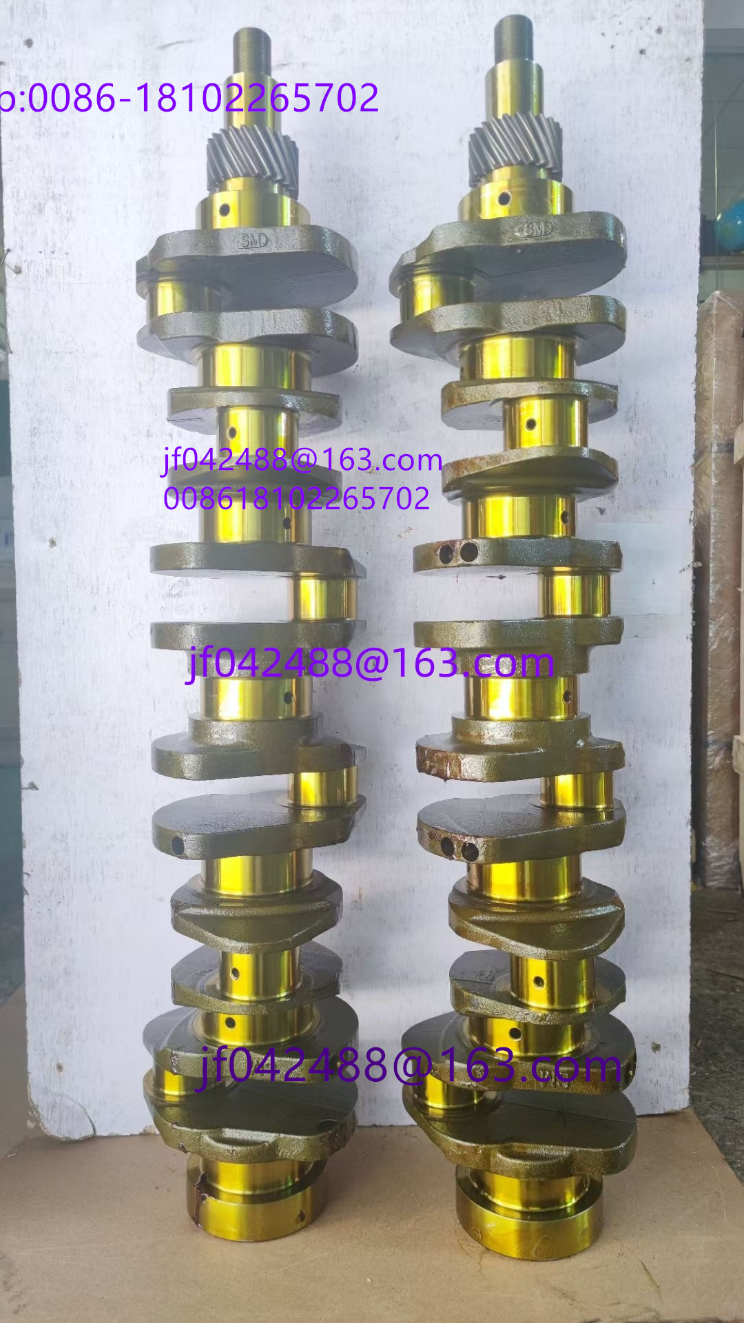 Sumitomo Isuzu Mitsubishi Caterpillar Excavator Crankshaft Camshaft Connecting Rod 